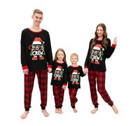MUYOGRT Christmas Matching Pajamas for Family, Matching Christmas Family Pyjamas Set, Xmas Pajamas Couples Pjs Set, Sleepwear Nightwear for Women Men Kids Baby (19, Mam)