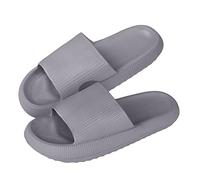MUYOGRT Cloud Sliders Women Men - Pillow Slipper Cloud Slippers Womens, Massage Shower Bathroom Slippers Non-Slip Quick Drying Open Toe Super Soft Comfy Thick Sole