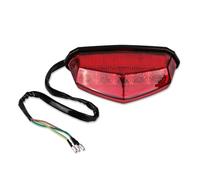MUYSLC Motorcycle Brake Tail Light Motorcycle Tail Light Led Brake Warning Rear Universal 12V Small Stop Lights Motorbike Accessories TailLights
