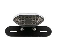 MUYSLC Motorcycle Brake Tail Light Universal 12V Motorcycle LED Brake Tail Light Signal Lights Integrated With License Plate Bracket Motorbike Accessories