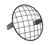 MUYSLC Motorcycle Headlight Covers Motorcycle Headlight Guard Housing Cover Mesh Grill Protector Motorbike Headlamp Shield Round Protection Accessories