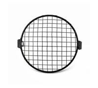 MUYSLC Motorcycle Headlight Covers Motorcycle Headlight Mesh Grill Guard Protection Front Lamp Grille Housing Cover Protector HeadLamp Accessories For Cruiser