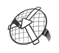 MUYSLC Motorcycle Headlight Covers Motorcycle Universal Headlight Shield Guard Protector Grill HeadLamp Housing Cover Protection Accessories For Chopper