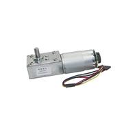 MUYTQAERG DC Motor 5840-555 Strong Torque Adjustable Speed Turbo Worm Reduction Gear Code Disk with Sensor Encoder Geared : 24 RPM, Voltage 12V(12v,80 rpm)