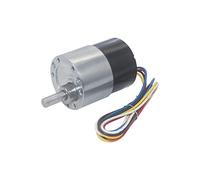 MUYTQAERG Mini Motor JGB37-3525 D C 24V Low Noise Long Life Large Torque Positive and Negative Brushless Gear : 480RPM 12V(33RPM 12V)