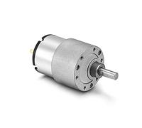 MUYTQAERG Mini Motor JGB37-520 D C 6V/12V/24V High Torque Gear All Metal Box Electric : 35rpm, Voltage 6V(24v,22rpm)