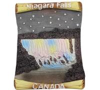 MUYU Craft Niagara Falls Canada Fridge Magnet Tourist Souvenir Refrigerator Decoration Resin Hand Painted Craft Collection