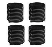 muyurra Elastic Calf Compression Bandage Sleeve,4 Pieces Support Brace Knee Bandage Calf Support,Adjustable Leg Compression Sleeve,for Exercise Gym Running Squats,Black