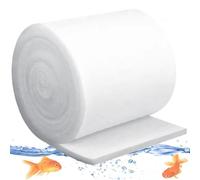 MUYYIKA Aquarium Filter Sponge 1 m Aquarium Filter Mat Aquarium Mounting Filter Pads Thickened Biochemical Filter Media Filtration Foam for Aquarium Aquarium Pond (20CMX100CM)