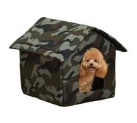 MUYYIKA Cat House Cat Cave Outdoor Winterproof Cat House Insulated for Outdoor Winterproof Waterproof Weatherproof Foldable Pet Shelter for Cats Pets Indoor