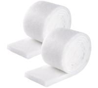 MUYYIKA Fish Tank Filter Sponges 2Pcs Aquarium Filter Mat Aquarium Mounting Filter Pads Thickened Biochemical Filter Media Filtration Foam for Aquarium Aquarium Pond (12CMX100CM-2pcs)