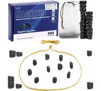 MUZAMMIL SHER Magnetic Chess Game - Magnetic Chess for Family Gatherings-Combining Chess with Magnetic Game for Endless Fun-Enhance Strategy in this Innovative Magnetism Game Experience