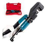Muzata 45KN Upgraded Custom Hydraulic Hand Crimper Tool for 1/8" Stainless Steel Cable Railing Kit Hardware Wire Rope Swaging Kit with 1Pair 1/8" Dies CR09, CT1