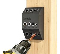 Muzata Upgraded Multi Angle Drill Guide Fit 30 45 90 Degree Cable Railing Kit Stair Visible Template Jig 4 Sizes Guide Track for Straight and Angle Hole Wood Post CT24 CT1