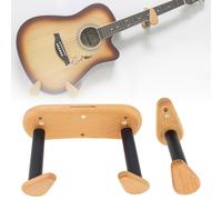 MuzcYM Guitar Hanger Wall Mount, Wood Guitar Hanger, Solid Beech Wood Split Type Guitar Hanger Hook Wall Mount Guitar Holder Bracket for Guitar/Bass/Ukulele/Violin