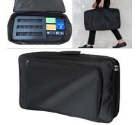 MuzcYM Universal Portable Guitar Effects Pedal Board Gig Bag Soft Case Big Style DIY for Guitar Pedalboard, 60 * 33 * 10cm