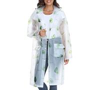 Muzeca Unisex Adult Poncho, Green Avocado, Large