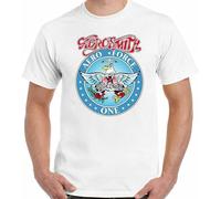 MUZHILIN As Worn by Garth from Waynes World Mens Aero Force T-Shirt Fancy Dress White M