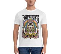 MUZHILIN Billy Strings Frog T-Shirt Blouse Short t-Shirt White 3XL