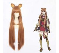 MUZI WIG Long Straight Anime Cosplay Wigs, Tate no Yuusha no Nariagari Raphtalia Cosplay Wigs for The Rising of The Shield Hero Costume Christmas Halloween Cosplay Wig