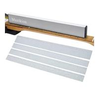 Muzikion Guitar Fret Leveler Sanding Beam, 16 Inch Fret Leveling Beam, Professional Fretboard Leveling File Block Luthier Repair Tool with 3 Sets of 120/240/320/600 Grit Replacement Sandpaper