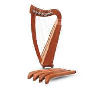 Muzikkon 15 String Trinity Cèilidh Harp Mahogany