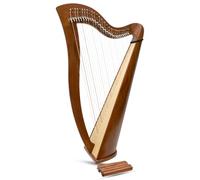 Muzikkon McHugh Harp 27 String Rosewood Round Back