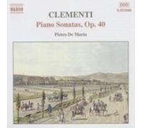 MUZIO CLEMENTI/PIETRO DE MARIA: PNO SONATAS OP 40: STA IN G MAJOR OP 40 #1 - CD