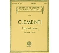 Muzio Clementi Sonatinas For The Piano Op.36-38 Pf: Schirmer Library of Classics Volume 40 Piano Solo (Schirmer's Library of Musical Classics)