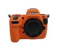 MUZIRI KINOKOO Case for Nikon Z8, Soft Silicone Sleeve Protective Case for Nikon Z8 Digital Camera with Anti-Slip & Enhanced Grip Design - Z8 Case Accessories - Orange