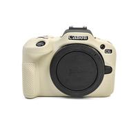 MUZIRI KINOKOO EOS R100 EOSR100 Case, Soft Silicone Protective Camera Case for Canon EOS R100/EOSR100 Mirrorless Camera - Anti-Scratch Slim Fit R100 Silicon Case - White