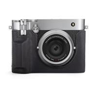 MUZIRI KINOKOO Genuine Leather Half Case for Fuji GFX100 RF Camera - Black | Retro Style Protective Case for Fujifilm GFX100RF with Opening Bottom and Hand Grip Design, Battery&SD Card Easy to Access