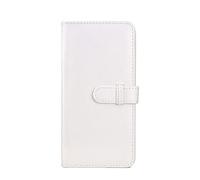MUZIRI KINOKOO Mini Photo Album PU Leather Wallet Album Dessert Time Album Compatible For Fuji Instax SQUARE SQ1 SQ20 SQ10 SQ6 Camera Share SP-3 Pictures Holder 80 Pockets (White)