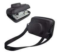 MUZIRI KINOKOO Protective Case for Instax Wide 400/210/300 Lomo'Instant Wide Camera, EVA Hard Shell Case Organizer Bag for Wide 400 210 300 LOMO Camera with Adjustable Shoulder Strap - Black