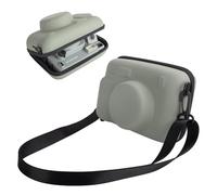 MUZIRI KINOKOO Protective Case for Instax Wide 400/210/300 Lomo'Instant Wide Camera, EVA Hard Shell Case Organizer Bag for Wide 400 210 300 LOMO Camera with Adjustable Shoulder Strap - Green