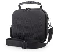 MUZIRI KINOKOO Protective Case for Instax Wide EVO 2-in-1 Camera, Hard EVA Carrying Bag for Fuji Wide EVO Camera with Adjustable Shoulder Strap & Handle Strap & Inner Anti-Collision Layer - Black