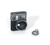 MUZIRI KINOKOO Selfie Mirror Compatible for Instax Mini 41 Instant Camera, Mini 41 Self-Portrait Mirror, Fuji Mini 41 Close Up Lens - Selfie Lens Camera Accessories - Grey