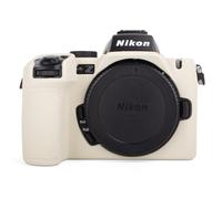 MUZIRI KINOKOO Silicone Case Compatible for Nikon Z50 II Digital Camera - Soft Rubber Z50II Protective Cover with Hand Grip Design - Anti-Slip & Anti-Scratch - Off White