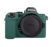 MUZIRI KINOKOO Silicone Case Compatible for Nikon Z50 II Digital Camera - Soft Rubber Z50II Protective Cover with Hand Grip Design - Anti-Slip & Anti-Scratch - Green