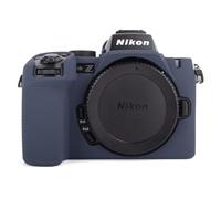 MUZIRI KINOKOO Silicone Case Compatible for Nikon Z50 II Digital Camera - Soft Rubber Z50II Protective Cover with Hand Grip Design - Anti-Slip & Anti-Scratch - Dark Blue