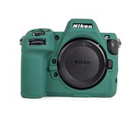 MUZIRI KINOKOO Silicone Case for Nikon Z8, Green, Soft Rubber, Water Repellent, 2mm Thick, Anti-Slip Design