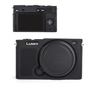 MUZIRI KINOKOO Soft Silicone Case Compatible for Panasonic Lumix S9 Mirrorless Camera, Rubber Protective Case for Panasonic Lumix S9 Camera - Anti-Slip & Anti-Scratch - Black