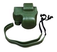 MUZIRI KINOKOO Z30/Z50 Case Compatible for Nikon Z30 Z50 Digital Camera - PU Leather Full Protection Camera Case with Adjustable Shoulder Strap - Green
