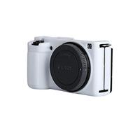 MUZIRI KINOKOO ZVE10 Case, Silicone Protective Case - Compatible for Sony ZVE10/ZV-E10 Camera - Light Weight Soft Rubber Easy Carrying Case - White