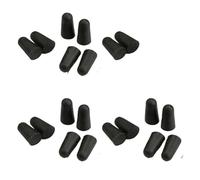 MUZIT Ear Plugs,20PCS/10 Pairs Comfort Earplug Noise Reduction Foam Soft Ear Plugs Noise Reduction Tapered Earplugs Protective for Sleep Travel(Black)
