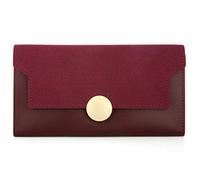 MUZIT Wallet,Wallet Female Long Section Fashion Multi-Card Position Simple Lady Holding Coin Purse