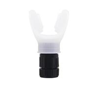 muzoira Adjustable Breathing Trainer - Portable Lung Exerciser to Improve Vital Capacity and Endurance(White)