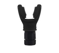 muzoira Adjustable Breathing Trainer - Portable Lung Exerciser to Improve Vital Capacity and Endurance(Black)