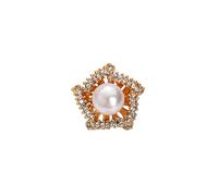 Muzoira High-End Geometric Brooch - Winter Coat Corsage Pin for Women, Fashion Niche Accessory with Design Sense, Premium Metal Pin for Jackets & Blazers