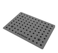 muzoira Large Breed Dog Cooling Bed for Summer - Pet Gel Pad Mat for Golden Retriever Shiba Sleep(Speckleddarkgray,65x90cm)